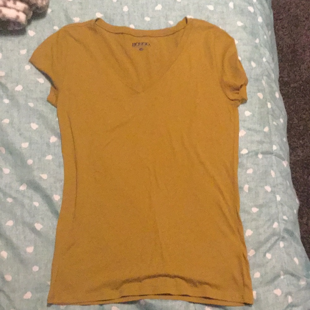 Greenish yellow bongo shirt